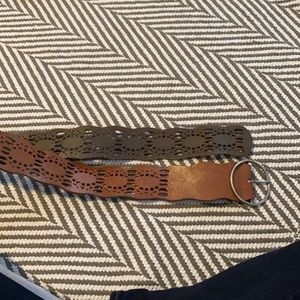 Express women’s leather belt